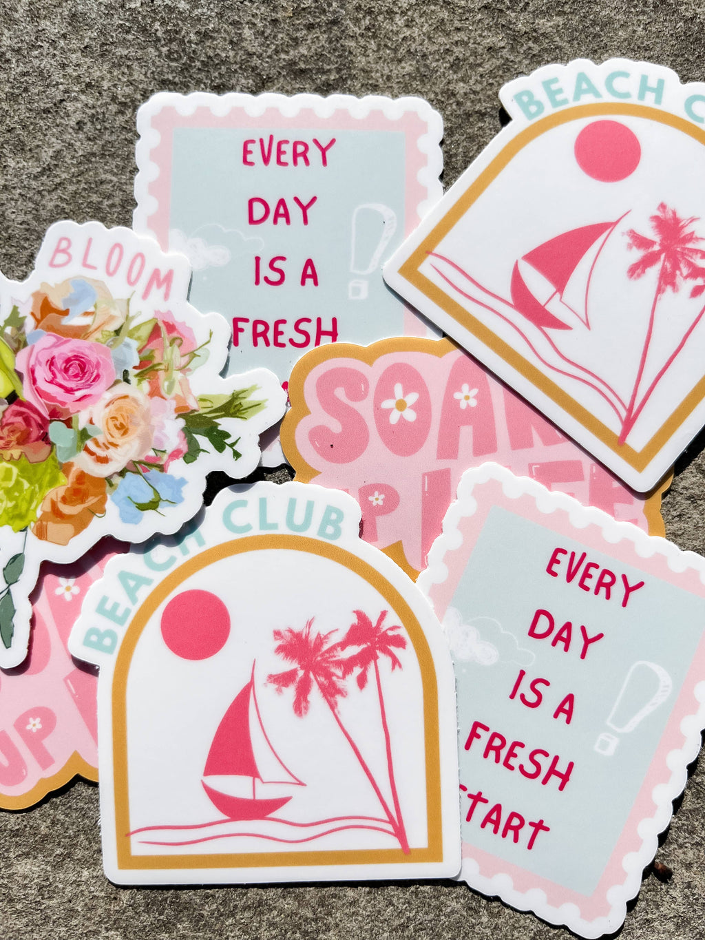 Beach Club Sticker